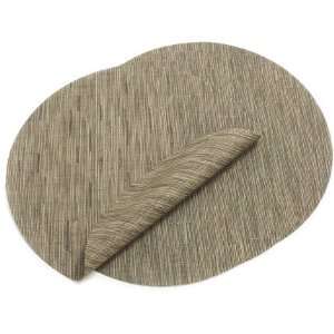  Chilewich Charcoal Round Bamboo Placemat