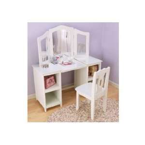 Kids Vanity Set 13018 Deluxe Vanity & Chair:  Home 