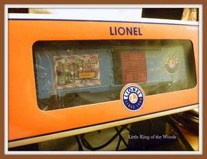 LIONEL Trains #36276 BOXCAR Tis The Season MINT Trotta  