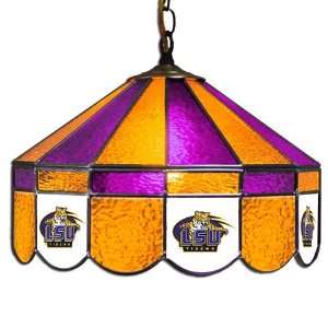  LSU Tigers 16 Swag Lamp: Sports & Outdoors