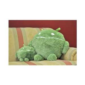  Green White Squishable Uber Soft 15 Inch Android Novelty 