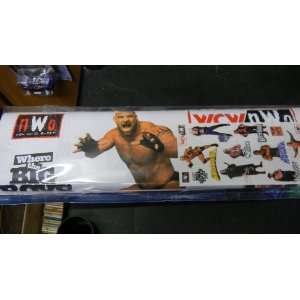  NWO WCW Sticker Set: Easy Ups Removable Wall Appliques 