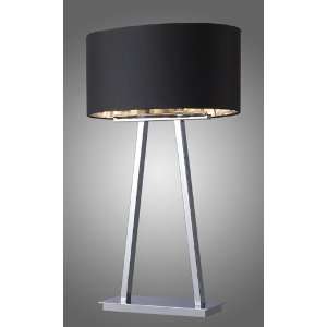  Dimond Lighting Empire Table Lamp in Chrome Finish: Home 