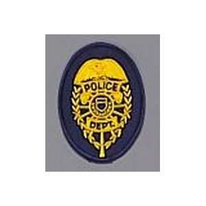  SHIELD SHAPE Police Dept Patch Arts, Crafts & Sewing