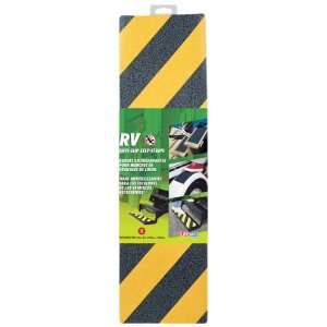   Yellow/Black 6 X 21 Anti Slip Safety Grip Strip: Automotive