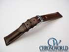 FLUCO Horween Shell Cordovan Watch Strap 22mm Brown