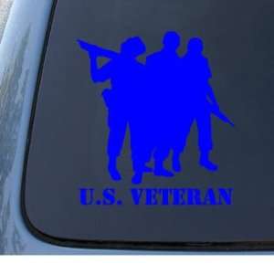US VETERAN   Military   Vinyl Car Decal Sticker #1322  Vinyl Color 