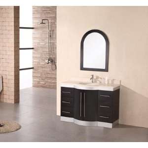   Sink Vanity Set with Travertine Stone Countertop