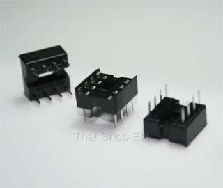 10 pcs. 8 pin DIP IC Sockets Adaptor Solder Type  