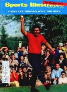 1968 Lee Trevino Vintage Golf Sports Illustrated  