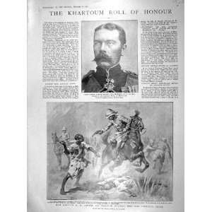 1898 Khartoum Lord Kitchener Smyth Victoria Cross Kenna  