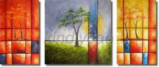 Framed Large Art Landscape Tree Oil Painting Khp509  