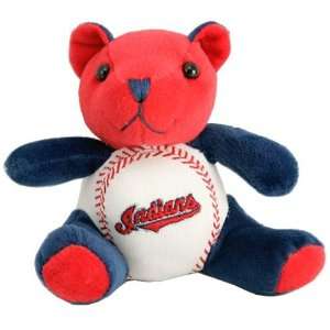    Cleveland Indians Plush Cheering Baseball Bear: Sports & Outdoors