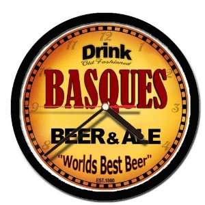  BASQUES beer and ale cerveza wall clock: Everything Else