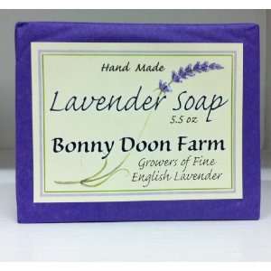  Lavender Soap Bar 5.5 oz by Bonny Doon Farm Beauty