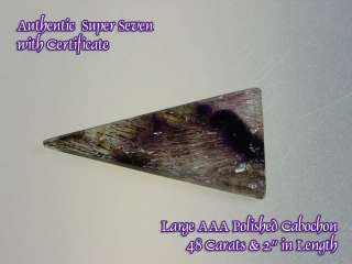 Real 2 SUPER SEVEN™ 7 Melody Stone QUARTZ Crystal ~COA  