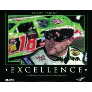  Bobby Labonte Excellence NASCAR Motivational Poster 