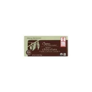 Equal Exchange Organic Mint Chocolate Fair Trade (Economy Case Pack) 3 