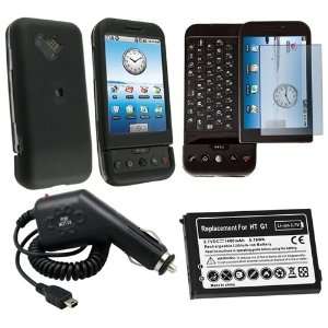   G1 GOOGLE BATTERY + CHARGER + CASE + LCD Cell Phones & Accessories