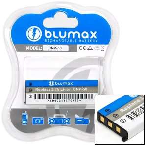  Blumax Li Ion replacement battery for Casio NP 50 / NP 