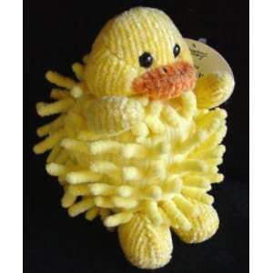  Ducky Baby Nubby Plush Rattle Stuffed Toy: Toys & Games