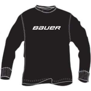  Bauer Hockey Senior Long Sleeve Hockey Shirt Sports 