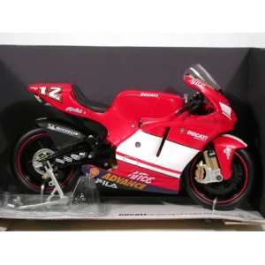 2004 Ducati Desmosedici #12 Troy Bayliss diecast motorcycle 1:12 scale 