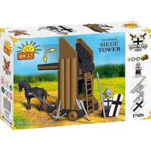   Teutonic Siege Tower 100 Piece Building Block Set: Toys & Games