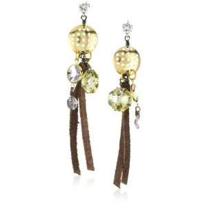  Tova Jewelry Suede Fringe Earrings Jewelry