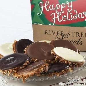 Happy Holidays Gift Box of Assorted Chocolate Bear Claws, 20oz
