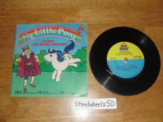   Pony Glory The Magic Unicorn Book & Record 1985 Kid Stuff 256  