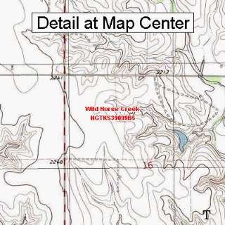   Map   Wild Horse Creek, Kansas (Folded/Waterproof)