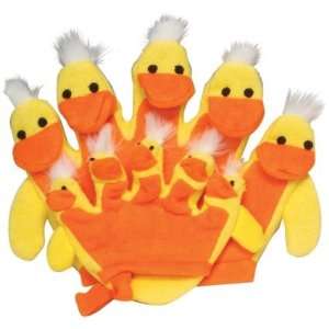  Duck Funny Fingers Parent and Child Bath Mitts: Toys 