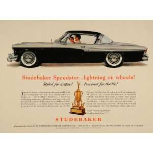   Speedster President V8 Engine   Original Print Ad
