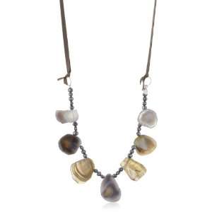 in2 design Linnea Agate Stone Necklace Jewelry