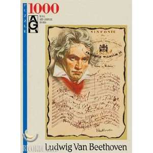  Ludwig Van Beethoven Jigsaw Puzzle 1000pc: Toys & Games