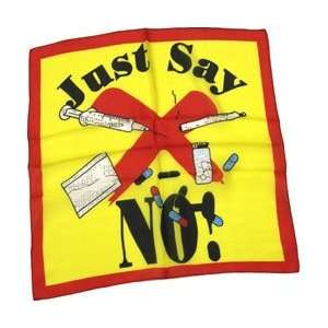    Just Say No to Drugs   36 Silk for Magic Tricks Toys & Games