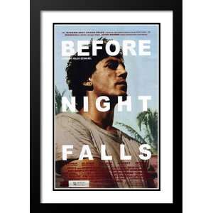 Before Night Falls 20x26 Framed and Double Matted Movie Poster   Style 