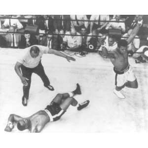 Muhammad Ali 16x20 Ali/Liston II: Above Ring B&W: Sports 