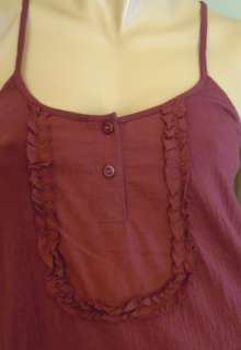 Urban Outfitters Kimchi Blue Maroon Red Tank Top Small  