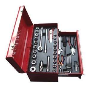  TB 131T Standard Toolkits Set in Metal Tool Box: Home 