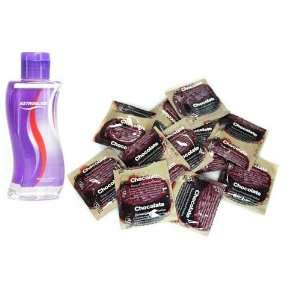 Trustex Chocolate Flavored Premium Latex Condoms Lubricated 24 condoms 