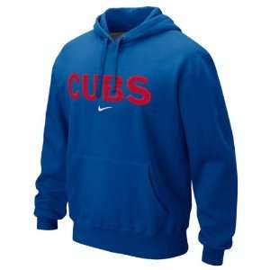  Chicago Cubs Royal Nike Classic Pullover Hooded Sweatshirt 