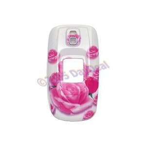  Pink Roses Faceplate for Samsung A880 MM A880: Cell Phones 