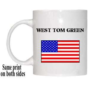  US Flag   West Tom Green, Texas (TX) Mug 