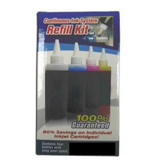 Colors Refill Ink Kit for CIS of HP10 HP11 cartridge 715286414617 