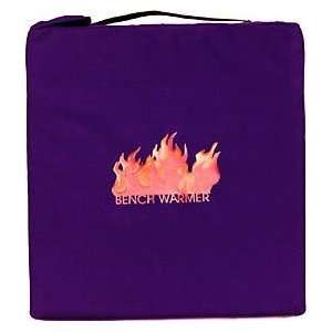 Benchwarmer   Heated Seat Cushion (Purple) (16 L x 15 W x 2 H 