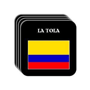  Colombia   LA TOLA Set of 4 Mini Mousepad Coasters 