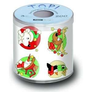  Xmas Cartoon Bathroom Tissue