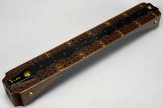 05853 Seamans Whale Cribbage Board 19th C.  